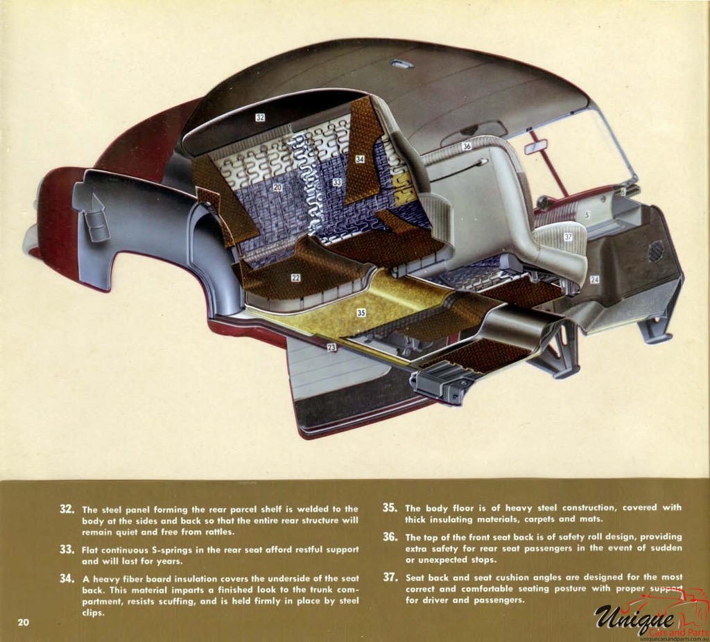 1952 Chevrolet Engineering Features Brochure Page 10